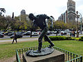 Español: El segador, en la Plaza Rubén Darío, en el barrio de Recoleta, Buenos Aires. This is a photo of an Argentine monument identified by the ID C667