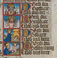 Deutsch: Detail aus dem Waldburg-Gebetbuch, WLB Stuttgart, Cod. brev. 12, fol. 71v