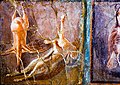 Wall painting - still life with food - Herculaneum (IV 21) - Napoli MAN 8647 - 02