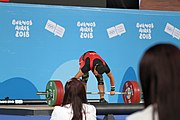 Deutsch: Gewichtheben bei den Olympischen Jugendspielen 2018; Tag 2, 10. Oktober 2018; Jungen 62 kg English: Weightlifting at the 2018 Summer Youth Olympics at 8 October 2018 – Boys' 62 kg