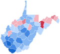 Thumbnail for 1996 United States presidential election in West Virginia