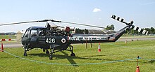 Nimbus engine installed on Westland Wasp helicopter Westland.wasp.750pix.jpg