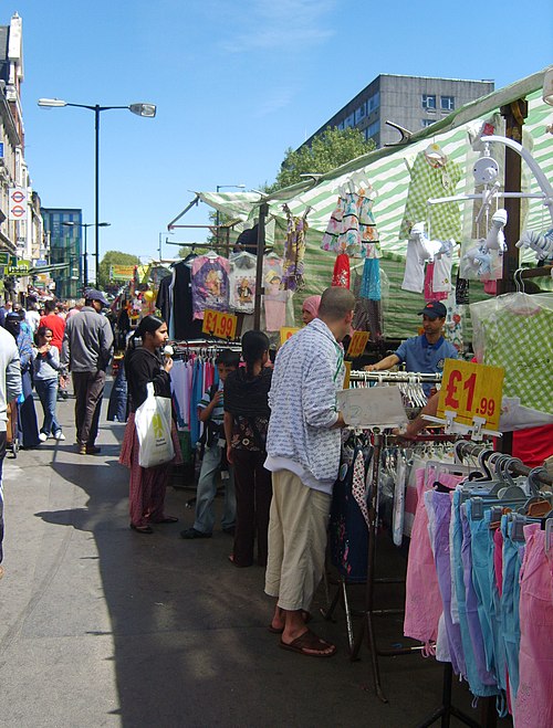 Whitechapel Road market