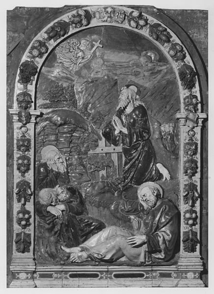 File:Workshop of Santi Buglioni - The Agony in the Garden of Gethsemane - Walters 27223.jpg