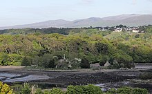 Church Island from Anglesey Ynys Tysilio - Menai Staits near the Menai Suspension Bridge, Wales 03 (cropped).jpg