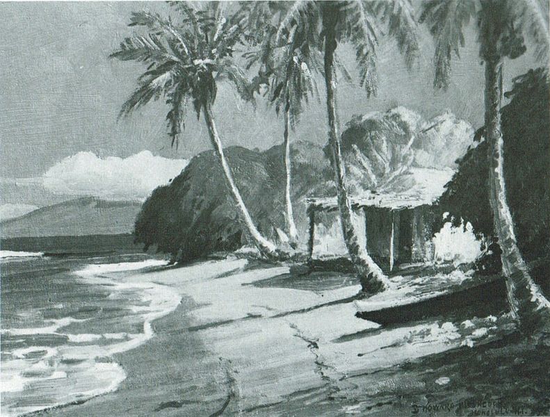 File:'Morning Light - Lahaina, Maui' by D. Howard Hitchcock.jpg