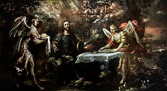 Le Christ servi par les anges - Juan de Valdés Leal - Goya Museum