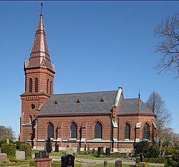 Öja kirke i april 2009.