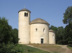 Rotunda na Řípu v roce 2013