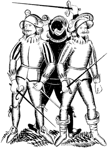 Александр Дюма. Три мушкетери. 1929 - detail.png