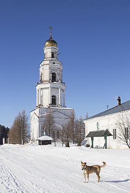 342. Колокольня в Великорецком, Юрьянский район Автор — Новинская Г.