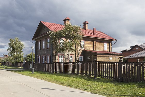 88. Двухэтажный деревянный дом, Свияжск Автор — Novingalina