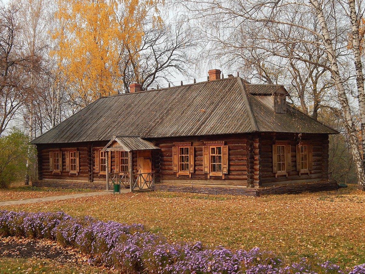 The house of the steward and clerk in Tarkhany, Penza Oblast Photograph: Patriot k Licensing: CC-BY-SA-3.0