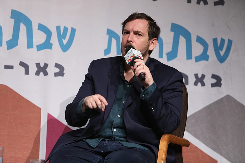 File:אסף זמיר באירוע שבתרבות עם רועי כ"ץ בבאר שבע.jpg