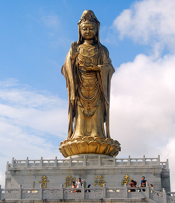 普陀山南海观音立像