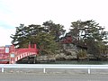 籬が島　曲木神社