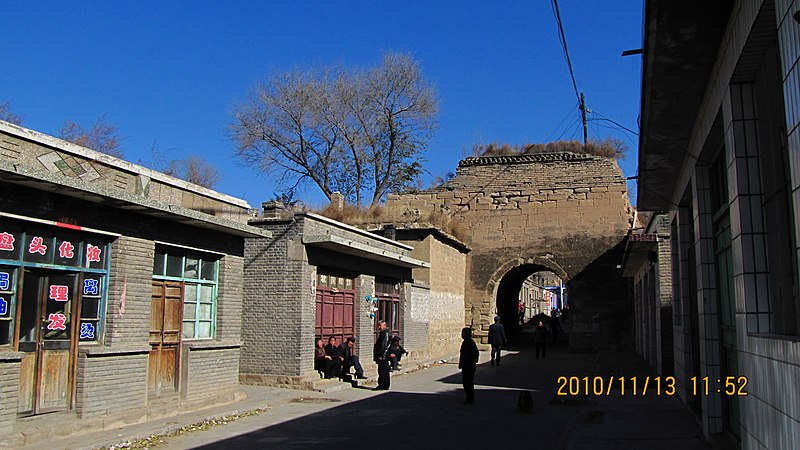 File:高家堡古城东门遗址 - panoramio.jpg