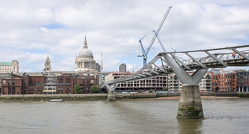 File:05 2023 London Millennium Bridge with St Paul's IMG 7483.jpg