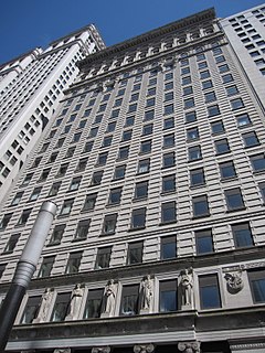 American Surety Building Office skyscraper in Manhattan, New York