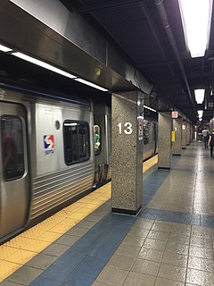 13th Street station (SEPTA) Rapid transit station in Philadelphia