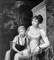 Portrait of a lady and her son, 1800