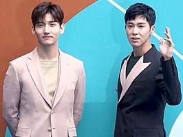 Max Changmin en U-Know Yunho tijdens Seoul Fashion Week 2018