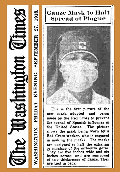 File:19180927 Gauze Mask to Halt Spread of Plague (Spanish flu) - The Washington Times.jpg