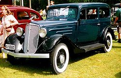 Chevrolet Standard Serie DC Limousine (Coach) (1934)
