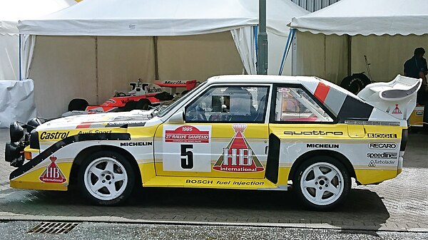 Röhrl's final WRC victory came at the wheel of an Audi Sport Quattro S1 E2 at the 1985 Rallye Sanremo. The car was paraded at the Ignition Festival of