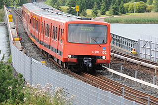 <span class="mw-page-title-main">HKL Class M100</span> Class of metro train used on the Helsinki Metro