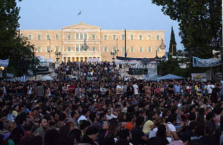 Syntagma Square in Athens as urban commons