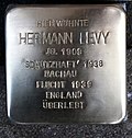 Stolperstein für Hermann Levy