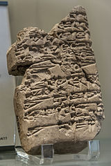 Copie d'une inscription votive bilingue de Rimush-AO 5477