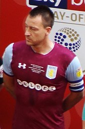 Terry lining up for Aston Villa in the 2018 Championship play-off final 2018 EFL Championship play-off Final (cropped) 2.jpg