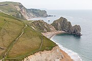 Durlde Door along the Jurassic Coast.