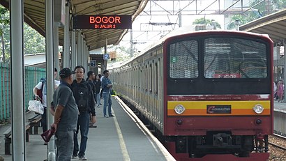 How to get to Stasiun PONDOK Cina with public transit - About the place