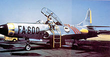 46th Fighter-Interceptor Squadron F-94 Starfire 46th FIS Lockheed F-94C-1-LO Starfire 51-13600.jpg