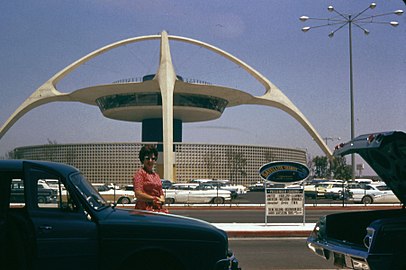 Le Theme Building en 1962