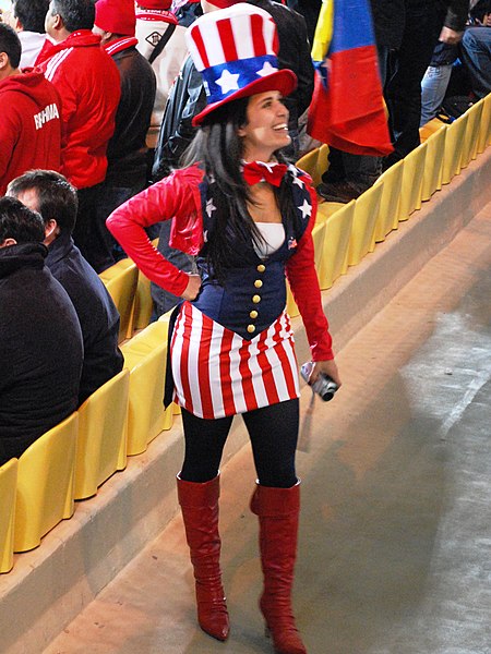 File:A Team USA Fan Cheers for the United States.jpg