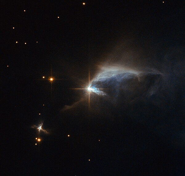 HBC 1 is a young pre-main-sequence star.