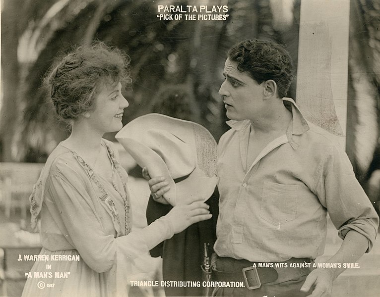 File:A scene from "A Man's Man" (SAYRE 13058).jpg