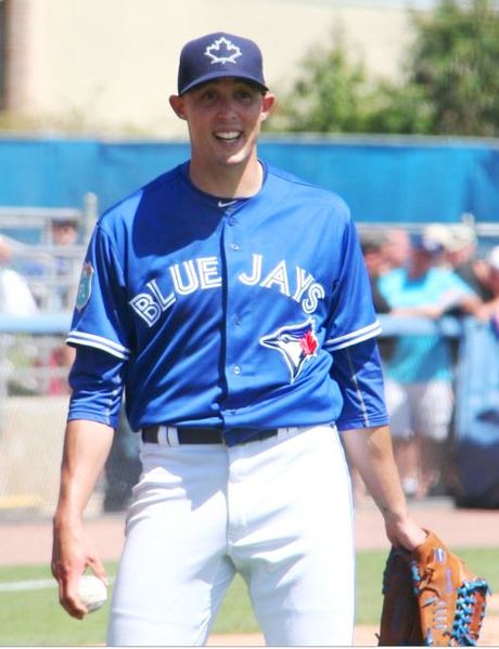 Sanchez during 2016 spring training