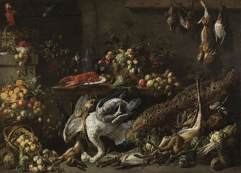 File:Adriaen van Utrecht - A Pantry.jpg