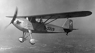 Akaflieg Berlin B4 F.F. 1930s German light aircraft