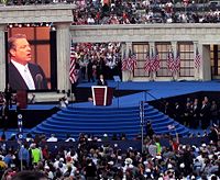 Former Vice President Al Gore speaks prior to Obama's Address Al Gore DNC 2008 (cropped3).jpg