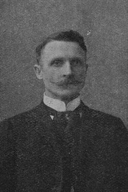 Albert Ingman vuonna 1907.