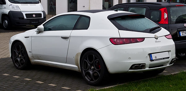 Rear view (Brera coupe)