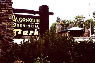 Algonquin Provincial Park Protected area of Ontario