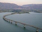 De Polyfytos brug in Griekenland