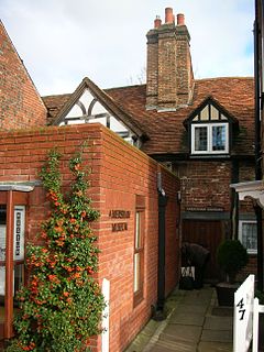 Amersham Museum Private museum, local history in Buckinghamshire , England